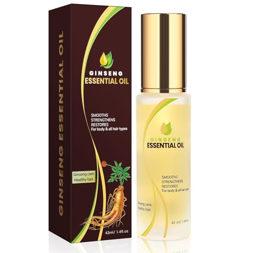 Hair Oil, Hair Serum Adds Shine, Hair Oil For Dry Damaged Hair,Smoothes & Nourishes Frizzy Hair and Skin, 42ml/1.4fl.oz
