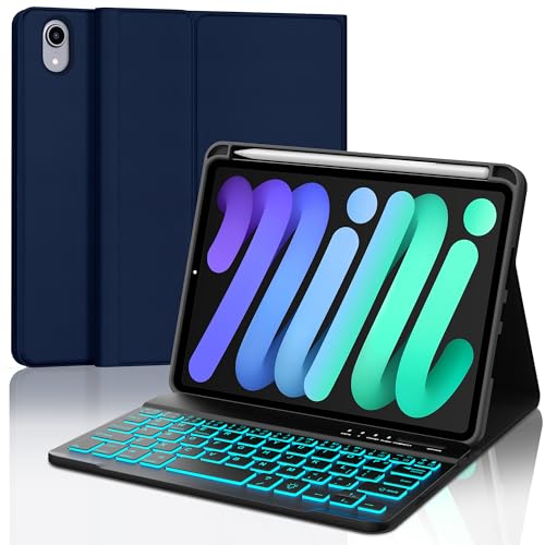 iPad Mini A17 Pro 2024 & Mini 6 2021 L[{[hP[X obNCgtL[{[htX}[gP[X iPad Mini 7/6 8.3C`p |[^uO\ȃL[pbh yVz_[t [d