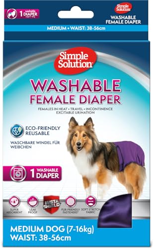 Simple Solution Hunde Windeln waschbar M