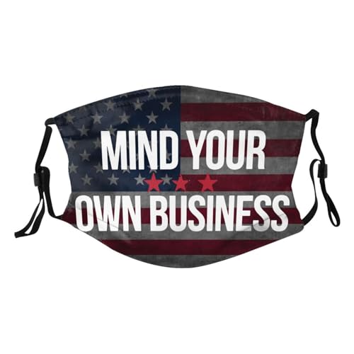 Mind Your Own Business Adult Dust Mask Adjustable Dust Face with 2 Filter13