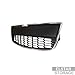 CarPartsDepot Front Bumper Grille Lower Center Chrome Black Compatible with 2012-2016 Chevy Sonic 95019923 GM1036139