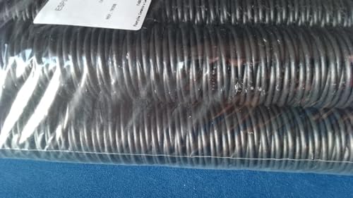 Espiral Para Encadernação 29mm, Plastyline, Preto, Para 200 Folhas, Pacote Com 36