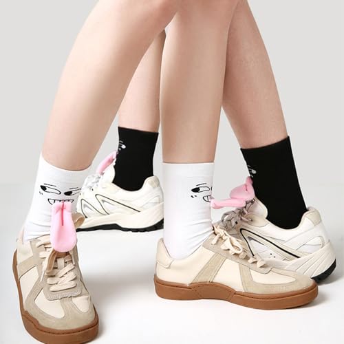Calcetines magnéticos para mujer evitan el frío con diversión en el sofá 2