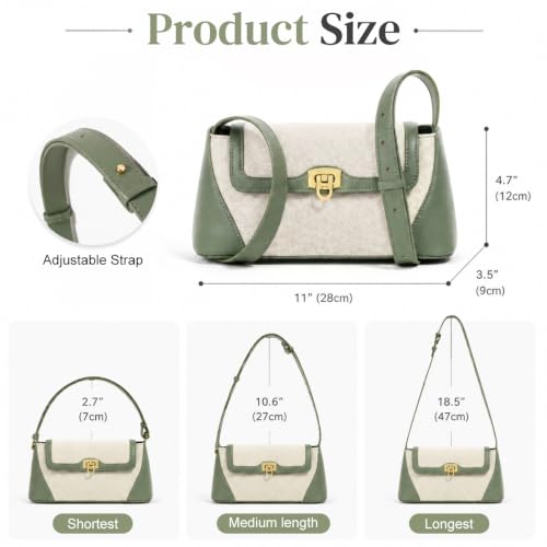 Image of PALAY Shoulder Bag for Woman Vintage Handbags Small Sling Bags for Women Stylish Underarm Hobo Bags