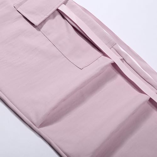 Girls Cargo Pants with Pockets Stylish Streetwear Solid Color Casual Trousers for 4 to 14 Years Comfortable2