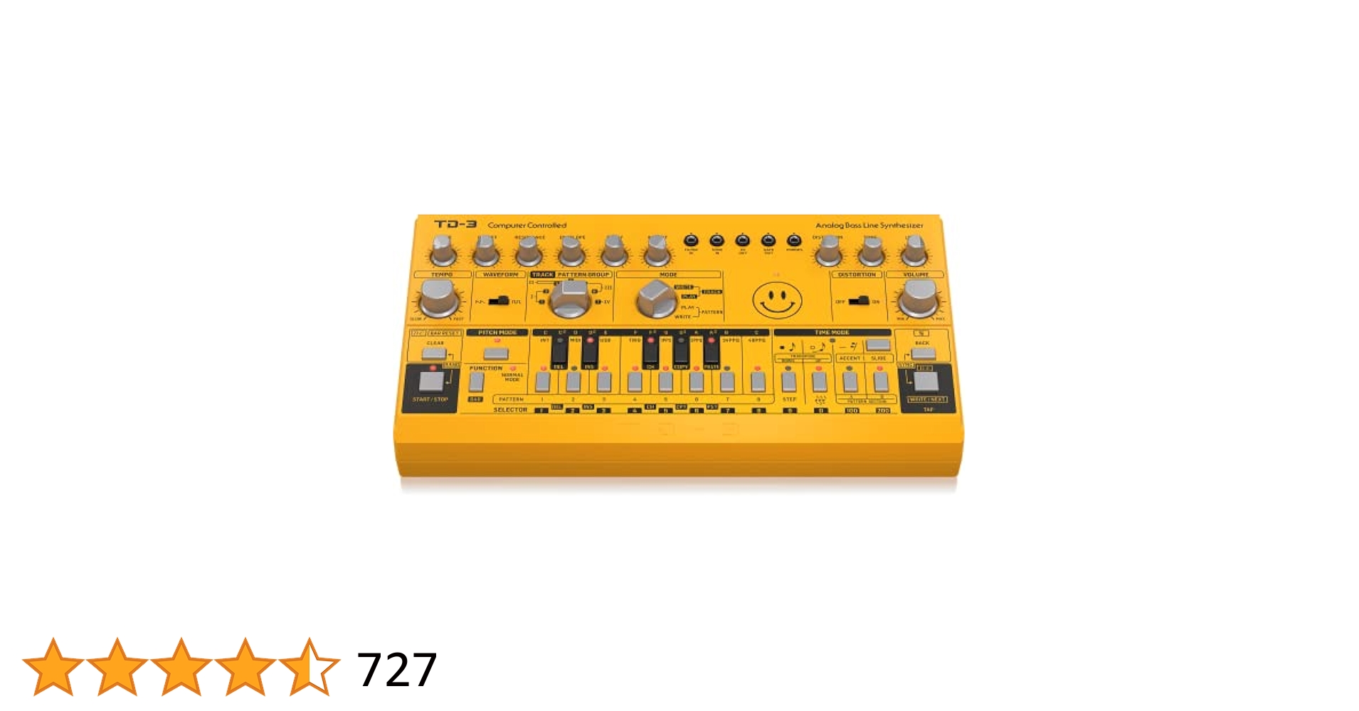 behringer TD3AM アナログシンセサイザー Amazon.com: Behringer TD-3-AM Analog Bass Line Synthesizer