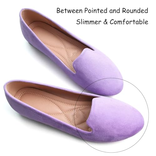 Image of SAILING LU Women Round Toe Comfortable Ballet Flats | Shoes for Women, Dressy, Slip-ons, Loafers