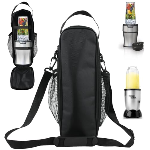 NUENSS-ROR Carry bag for Ninja BN301 Nutri-Blender Plus Compact Personal Blender, Portable Outdoor Blender Travel Carrier Bag with Adjustable Strap, Blender Storage Case for Ninja BN301& Magic Bullet