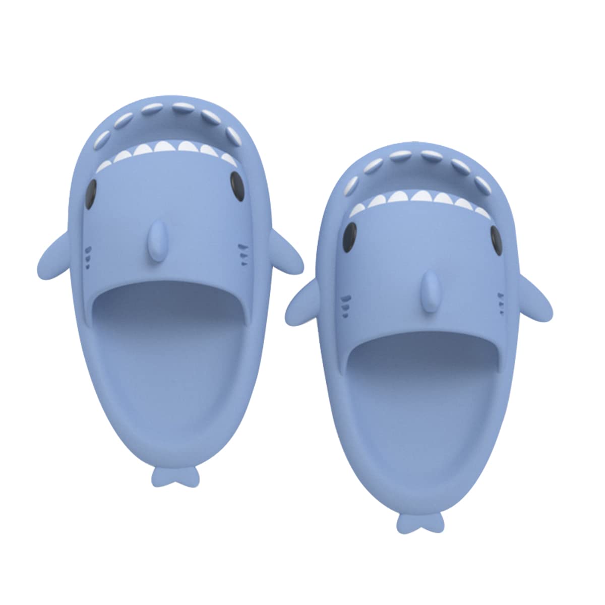 Lanivic Chanclas de Playa para Niña Niño Tiburón Zapatillas de Ducha Antideslizante Tigre Zapatos de Piscina Sandalias Ligero Verano Shark Slippers
