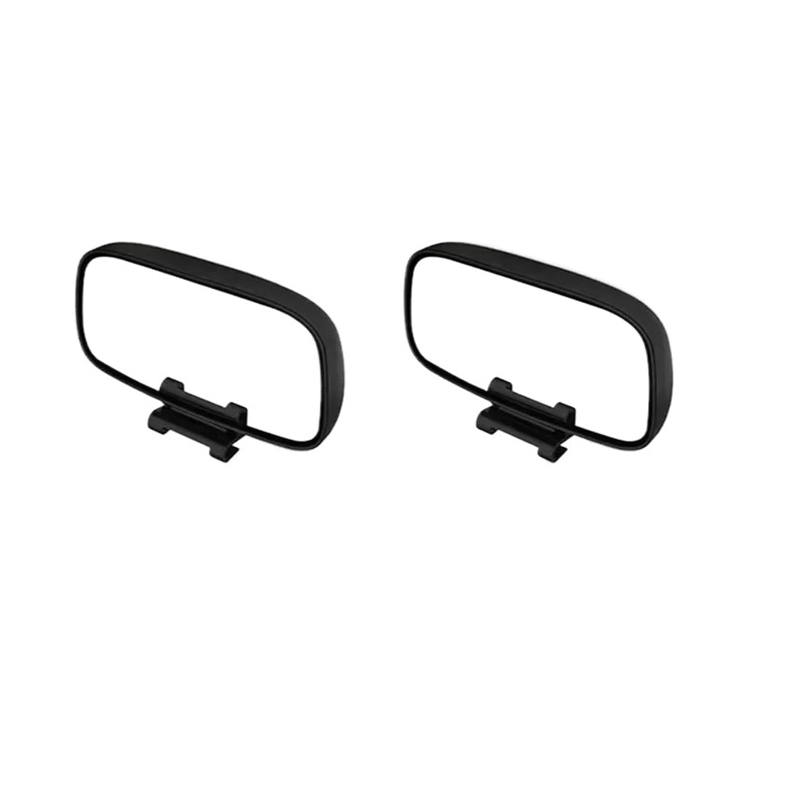 Rétroviseur inversé large champ de vision avec miroirs convexes anti-angle mort - 8