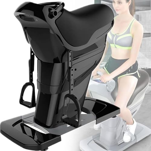 Image of Indoor Electric Horse Riding Machine Abdominal Exercise Machine Fitness Equipment Multifunctional Body Shaping Sports Stove Leg Trainer,Black