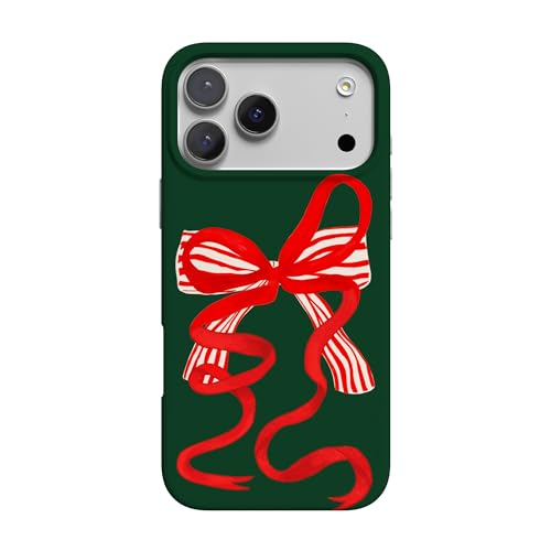 Casely iPhone 17 Pro Case | Santa's Favorite | Holiday Bow | Compatible with MagSafe | Classic Ultra Slim Design