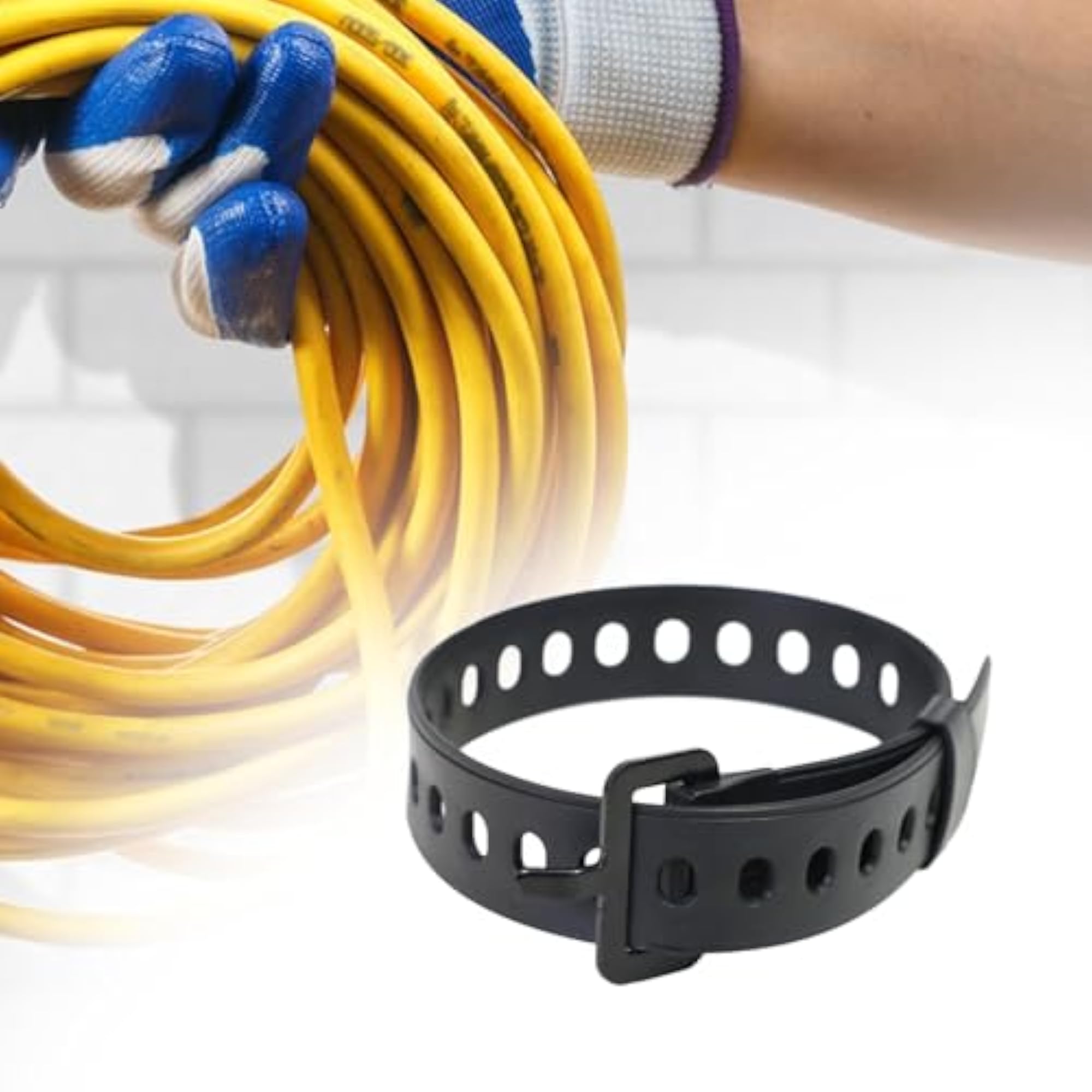 Cable Tie Rubber Bungee Straps for Luggage and Bikes