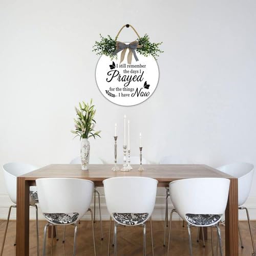 Christian Wall Sign - 11 Inch Family Decor Gift