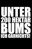 hektar lampara  Unter 200 Hektar Bums ich garnichts: Liniertes Notizbuch -Landwirt Notizheft I Bauer Tagebuch Bauernhof Geschenkidee für jedes Dorfkind, Schierer und Lohner