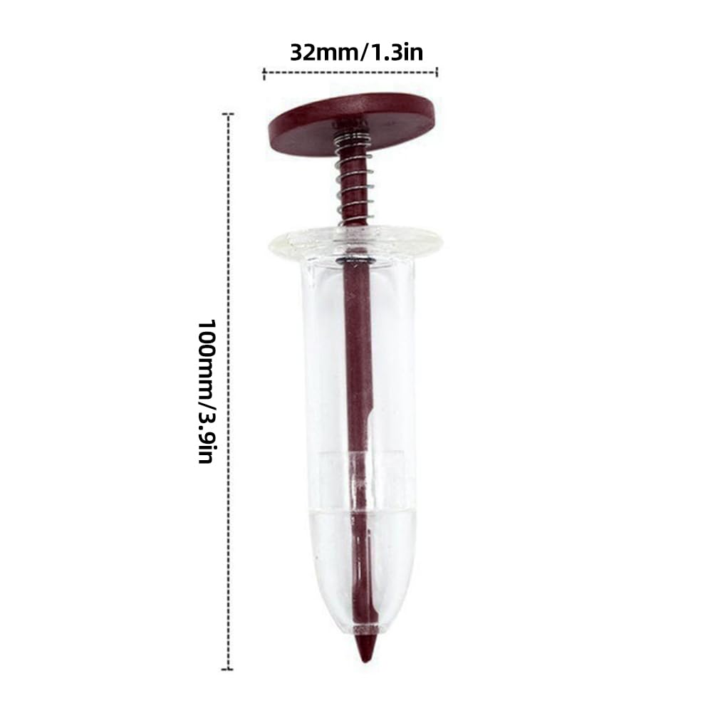 Seringue Semoir Mini Semis Distributeur De Graines En Plastique Semoir Manuel Épandeur De Semences Portatif Planteur De Semences Petit Épandeur De Semences Fournitures De Jardinage