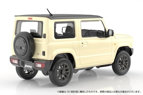 Aoshima JB64 Jimny 2018 Chiffon Ivory Metallic 1:24 miniatura 3