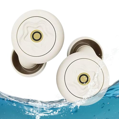 Cotizadores de orejas para la cancelación de ruido de sueño, tapones para los oídos para dormir, Silicona a los auriculares de sueño reutilizable, Auriculares de natación, accesorio deportivo acuático