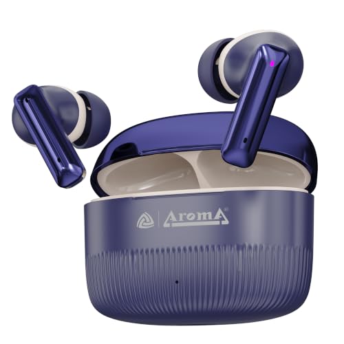 Image of AROMA TWS30 Upto 50Hr Playtime*, Dual Paring, BT V5.3, Fast Charging, Heavy Bass Bluetooth