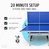 JOOLA Table Tennis Table Outdoor Professional Table Tennis Table