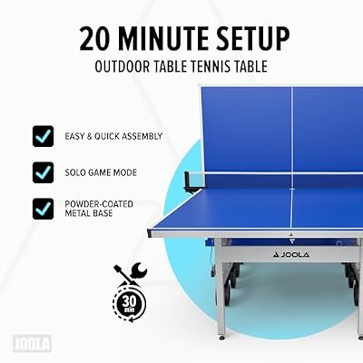 JOOLA Table Tennis Table Outdoor Professional Table Tennis Table