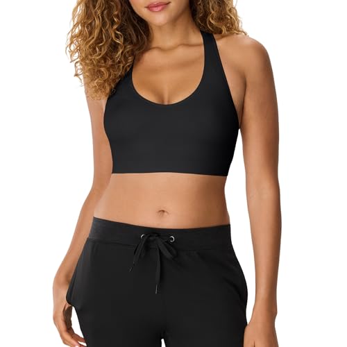 Image of Hanes Women's Seamless Racerback Sports Bra