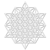 Sacred Geometry Metatron Stencil - Reusable Stencils for Painting - Create DIY Sacred Geometry Metatron Home Decor