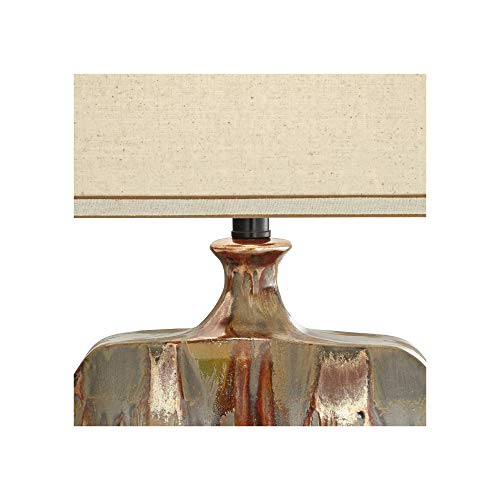 modern table lamp rectangular shade