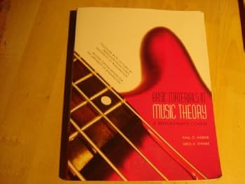 Paperback Basic Materials in Music Theory a Programmed Course Second Custom Edition for the University of Washington Book