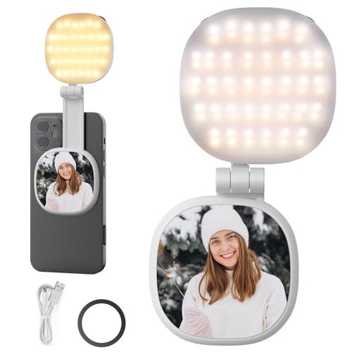 Anneau lumineux LED MagSafe pivotant 360 blanc Neewer