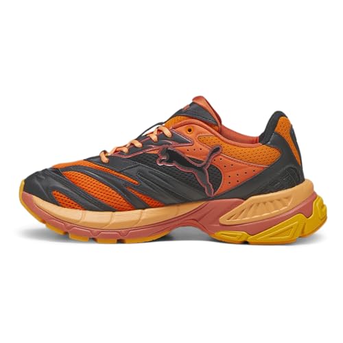 PUMA PUMA Mens Velophasis Layers X Pleasures Lace Up Sneakers Shoes Casual - Orange - Size 7.5 M