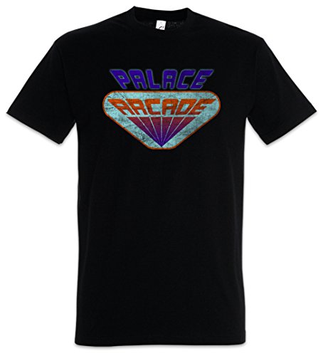 Urban Backwoods Gaming Palace Hommes T-Shirt Noir Taille 3XL