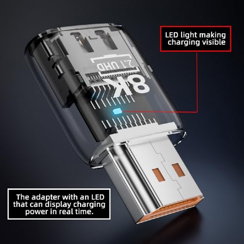 cablecc 3PCS HDMI 2.1 Extension Adapter - M-F 8K 3 piezas miniatura 5