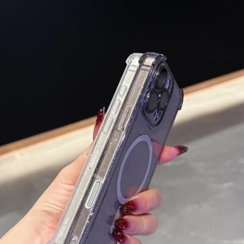 Coque de téléphone silicone souple iPhone 16 transparente magnétique pour chargeur - 3