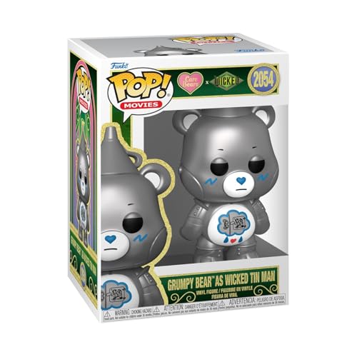 Funko POP! Movies: Wicked x Care Bears - Grumpy Bear as Tin Man - Figura in vinile da collezione - Idea regalo - Prodotto ufficiale - Giocattoli per bambini e adulti