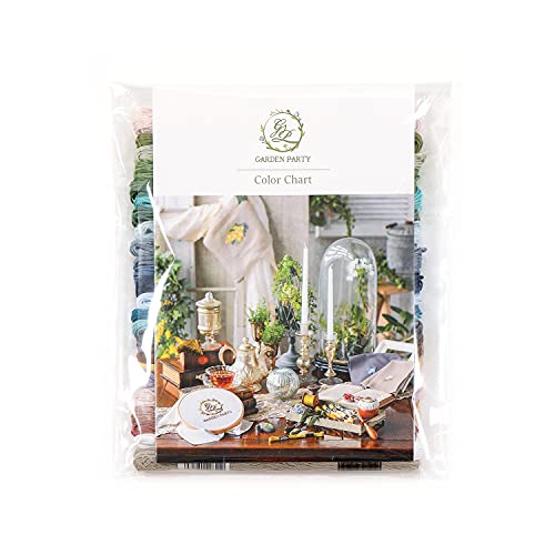 オリムパス製絲 GARDEN PARTY 刺しゅう糸セット スプール付 GP-25E