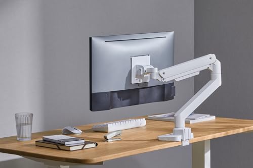 Jin Office White Monitor Stand Heavy Duty for 13 inch-49 inch Inch ...