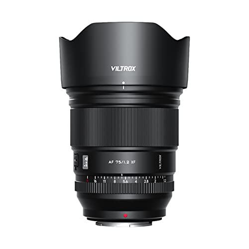 Chusui AF 75/1.2XF Pro J vC Y |[g[gBep APS-C I[g tH[JX F1.2 a 75mm œ_ X }Eg J X-T30 II/X-T4/ X-T3/ X-Pro3/ pX-Pro2