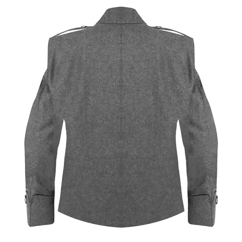 Scottish Argyll Kilt 15 Oz Fine Barathea Wool Fabric With 5 Button Vest2