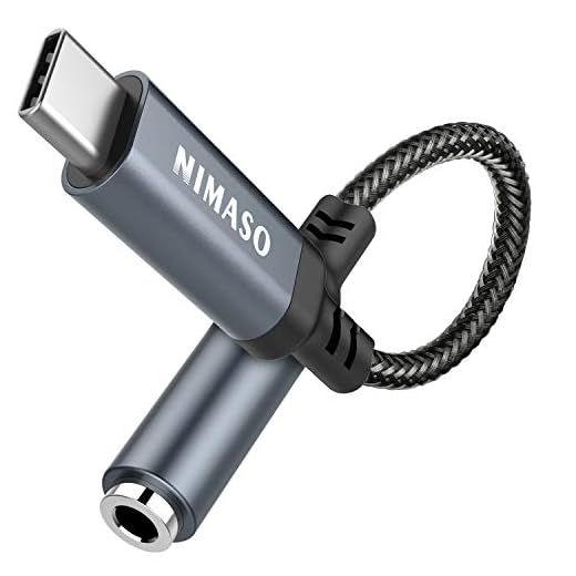 NIMASO Adaptador USB C a Jack 3.5mm, USB Tipo c a Jack 3.5 mm Audio Adaptador Auriculares Samsung Note20 S21 Ultra,Huawei P40/P30 Pro/Mate 20/30,Google Pixel 4/3/2 XL,Xiaomi9/8