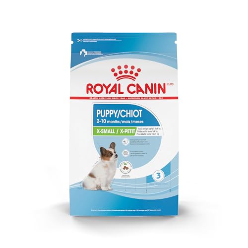 Royal Canin Size Health Nutrition X-Small Puppy Dry Dog Food, 3 l...
