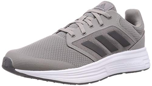 adidas Galaxy 5, Running Shoe Hombre, Dove Grey/Grey/Footwear White, 43 1/3 EU