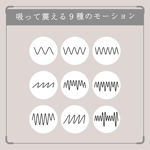 ハトプラ 完全防水_温感吸引42℃ CULI-CHUPA CUNNI ROTOR 9 [クリチュパ クンニ ローター 9] HOT white - 画像6