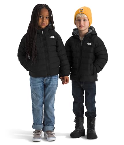 Image of The North Face Kids Reversible Perrito Insulated Hooded Jacket | 2 in 1 Winter Coat for Boys & Girls, Water Repellent