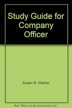 Paperback Study Guide for Company Officer Book