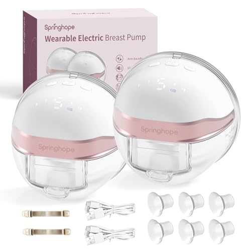 Springhope No.586 Wireless Wearable Breast Pump 2 Pack