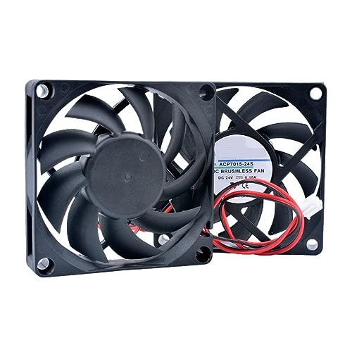 Ventilateur 70mm 12V Double Ball P7015 pour châssis et routeur - 2