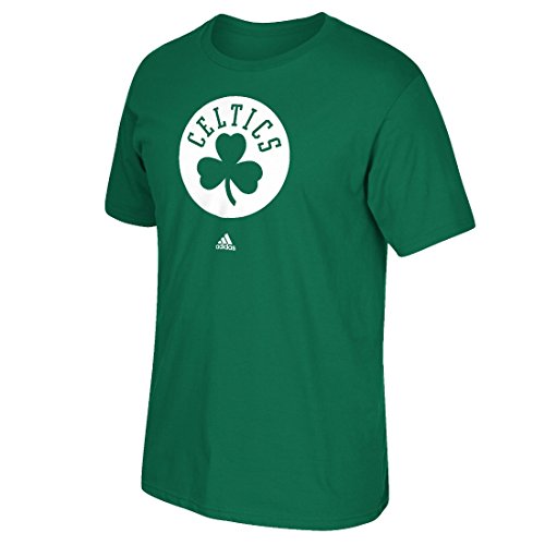 NBA Boston Celtics Men's Full Primary Logo Team Color Tee, Medium, Kelly Green