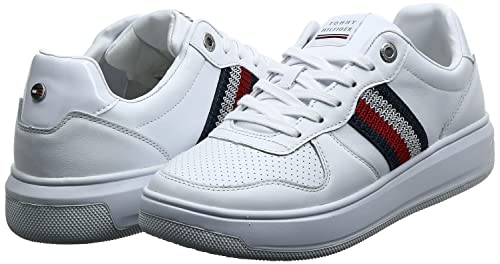 Tommy Hilfiger Sneakers, Donna, Bianco (Bianca)