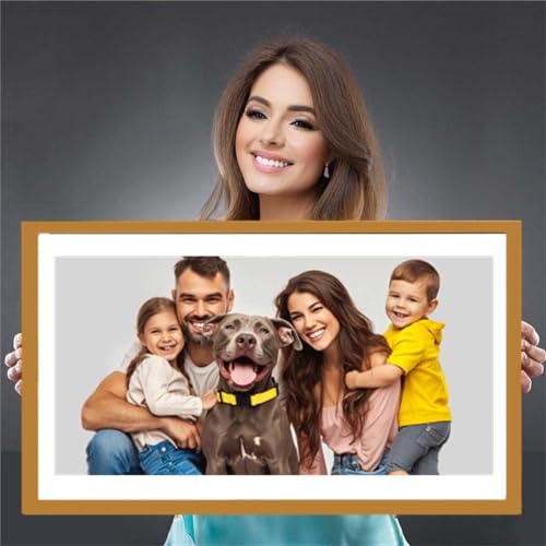 Broderie diamant personnalisé photo full drill grand format 55x110cm kit peinture perles